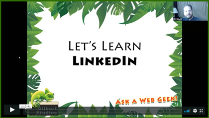 CJ's Free Training Video - Let's Learn LinkedIn!
