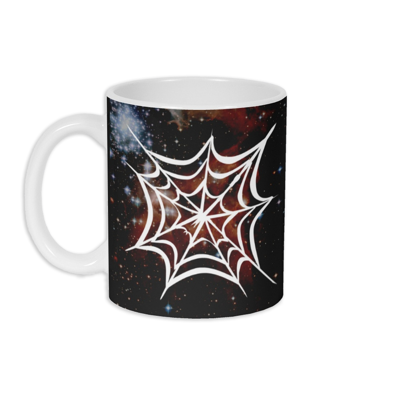Coffee Mug with web logo on space
